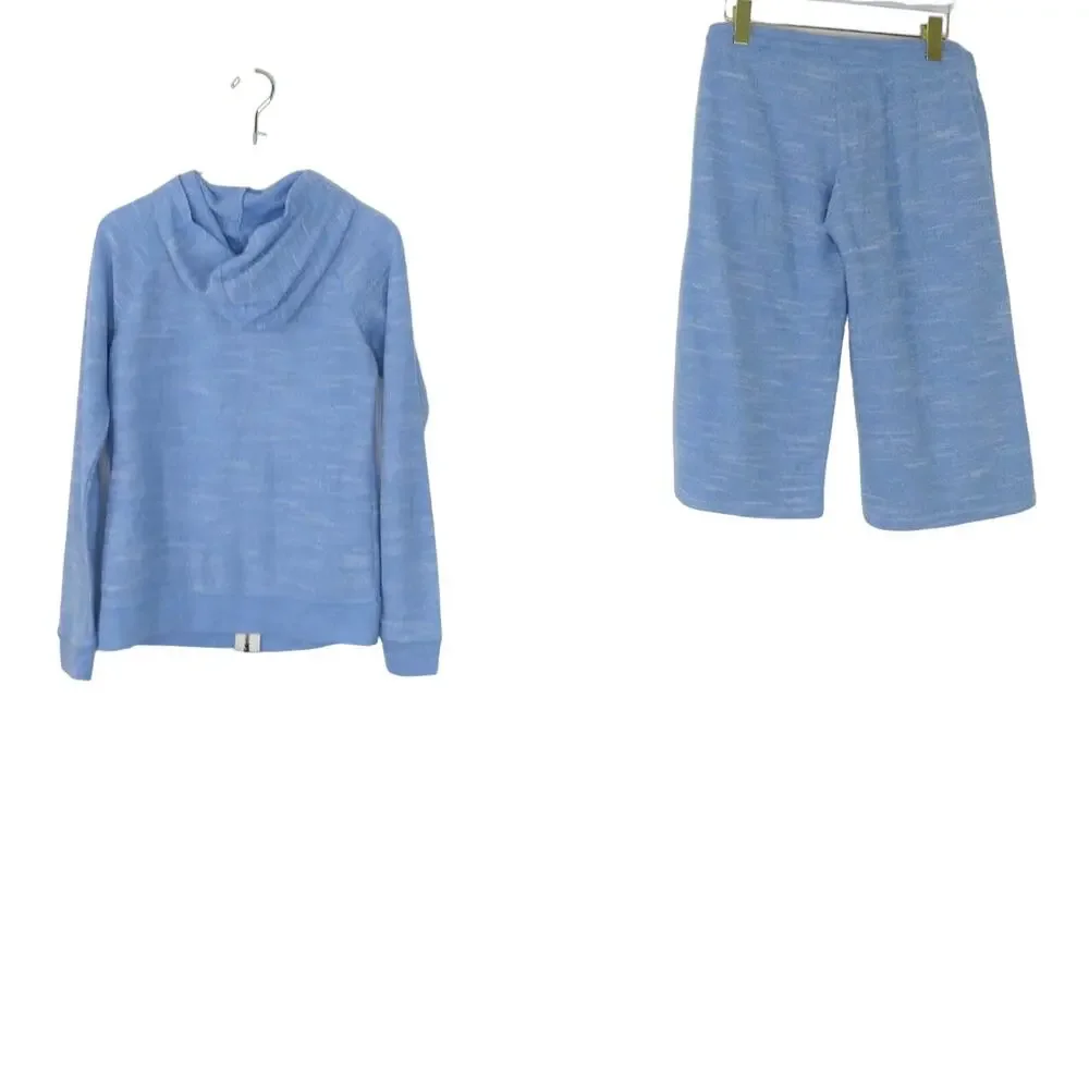 Weathervane Y2k Lounge Set Blue Two Piece Set Tracksuit Medium